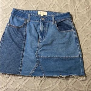 PAC Sun denim mini skirt
